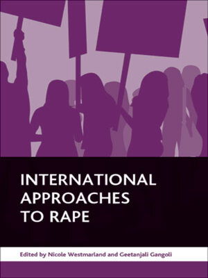 cover image of International Approaches to Rape